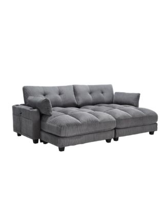 Streamdale Sleeper Sofa Couch Bed,Oversized Chaise Lounge Chair Cozy Cloud Couch