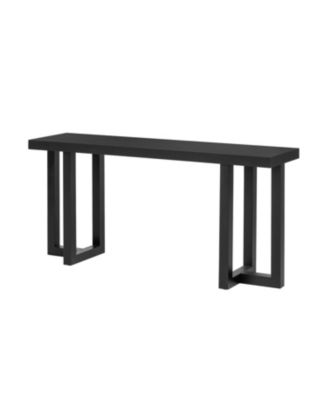 Geometric Console Table - Pine Legs