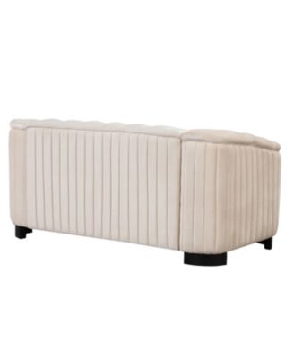 64.3" Velvet Loveseat Sofa