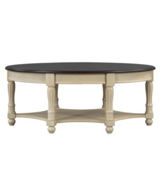 Vintage Oval Coffee Table