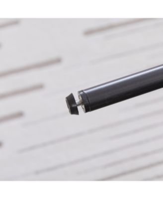 Upholstered Ottoman Coffee Table with Storage Shelf - Charcoal