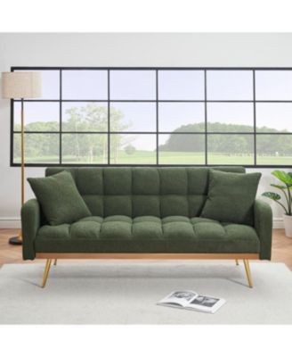 69" Sofa Bed - Adjustable Teddy Sofa