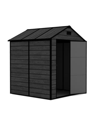Streamdale 6x6 Resin Storage Shed - Waterproof, UV Proof