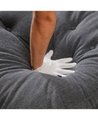 130" U-Shaped Sofa with Console, Cupholders, Sleeper Couch, Chaise (Grey)