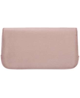 Art Deco Crystal Ornament Magnetic Snap Clutch