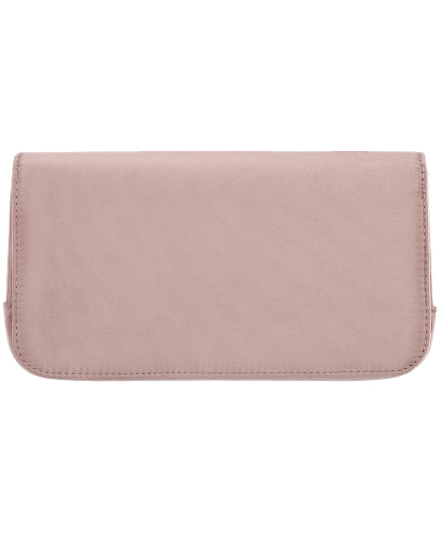 Art Deco Crystal Ornament Magnetic Snap Clutch