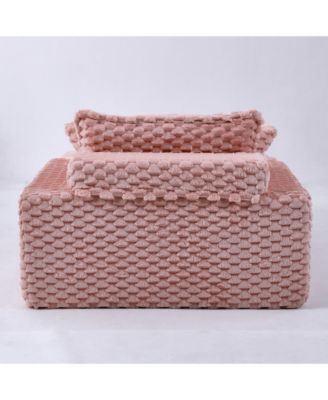 + 51" + Fabric (assuming it s upholstered) + Includes 2 Pillows & Backrest + Sofa