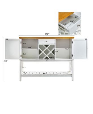 Streamdale Bar Cabinet Console Table with Storage