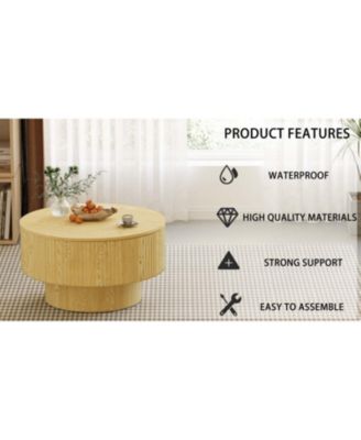 Streamdale + 29.5" + Wood + Storage + Coffee Table