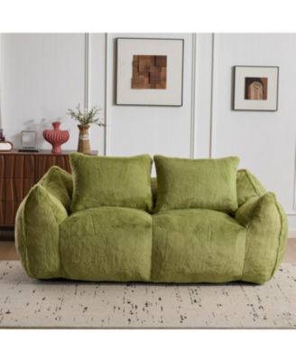 Streamdale Giant Green Bean Bag Couch