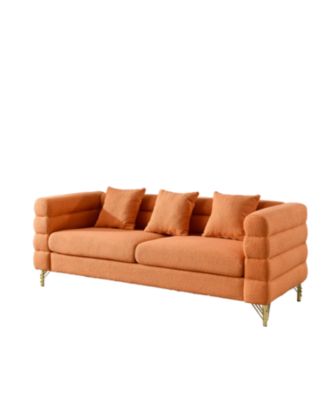 81" Oversized 3-Seater Sectional Sofa