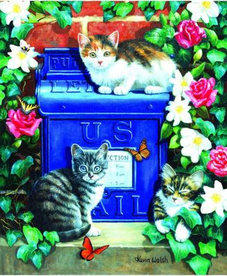 Mail Box Kittens 1000 piece Jigsaw Puzzle for Adults