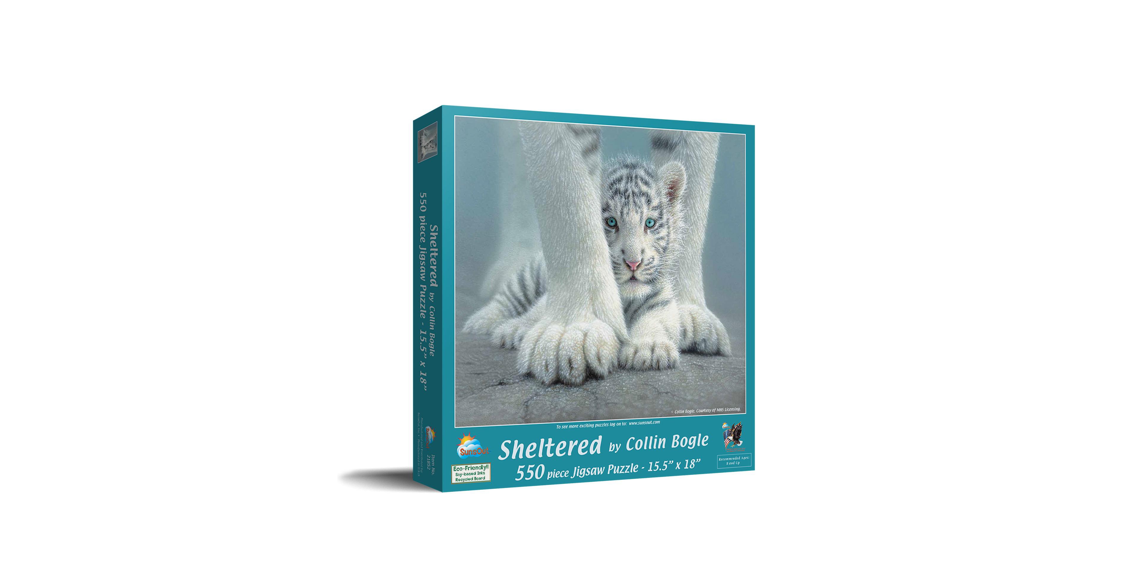 SunsOut Sheltered 550 piece Jigsaw Puzzle for Adults