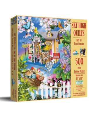 Sky High Quilts 500 piece Jigsaw Puzzle for Adults