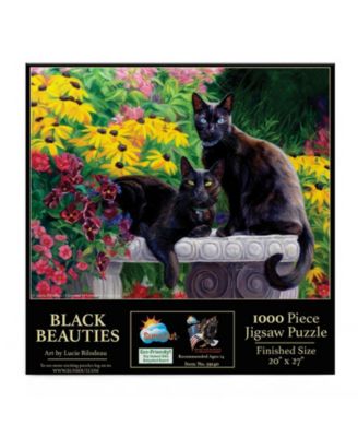 Black Beauties 1000 piece Jigsaw Puzzle for Adults