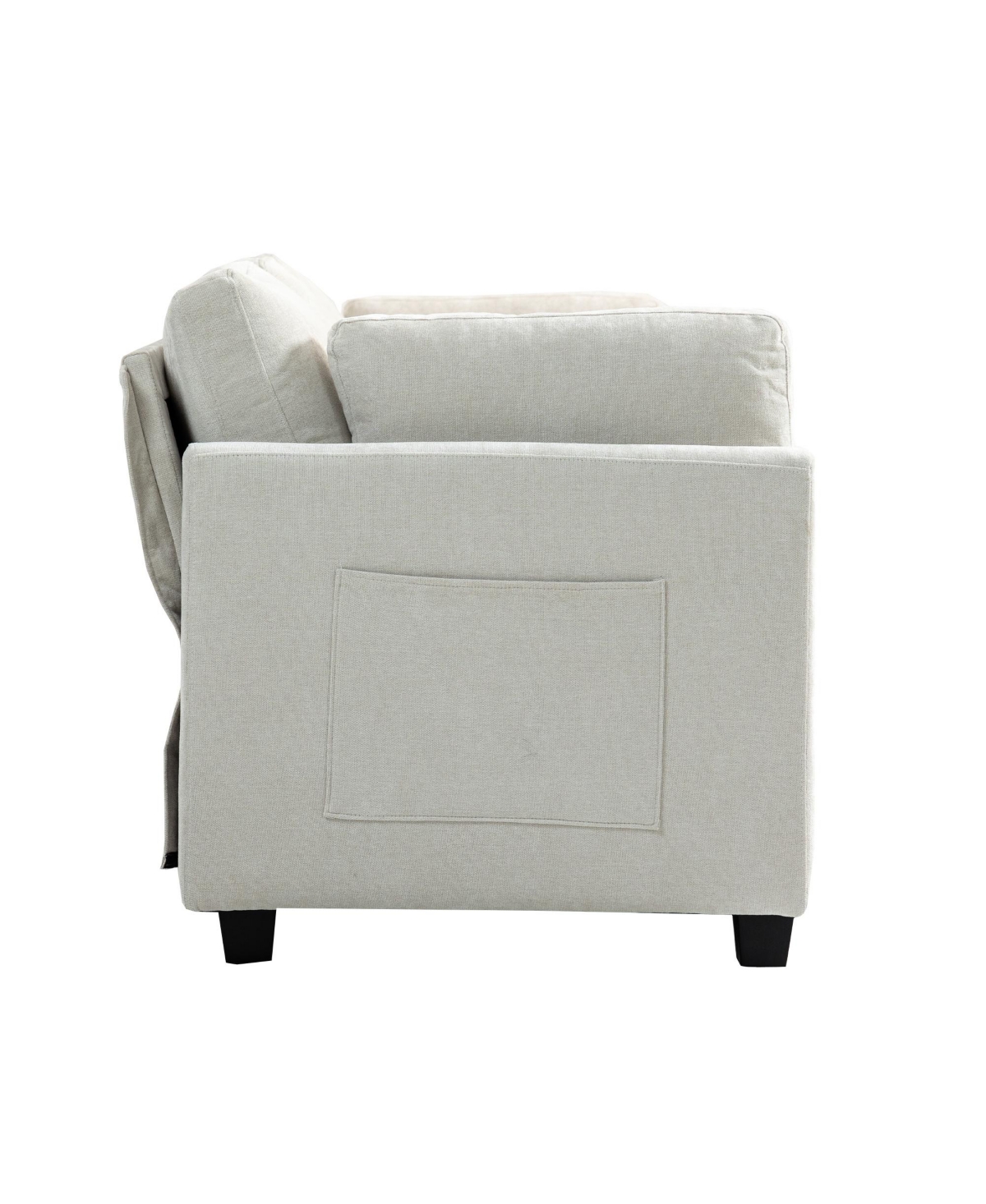 Streamdale 111.42x32.28" 3-Seater Chenille Sofa - Comfy, Cloud-Soft