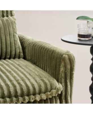 Small Apartment Chair with Pillow