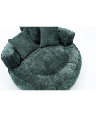 + 1 Pc. + Chenille + Indoor/Outdoor + Bean Bag Chair