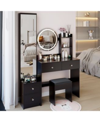 LED Vanity Table Set