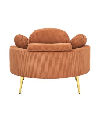 Comfortable seating suitable for small apartment bedroom space