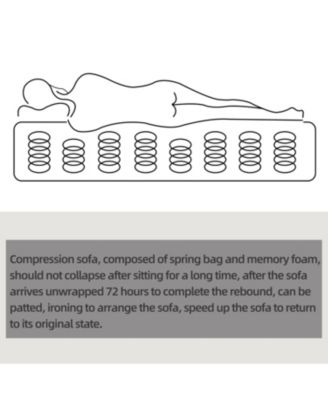 Modular Sectional Sofa Sleeper Couch w/ Chaise & Ottoman,(Combo 3A+2B)