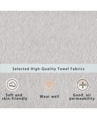 Modern Curved Terrycloth Sofa w/ Pillows