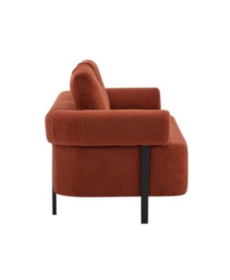 Streamdale 78" Modern Beige Sofa Couch with 3 Pillows