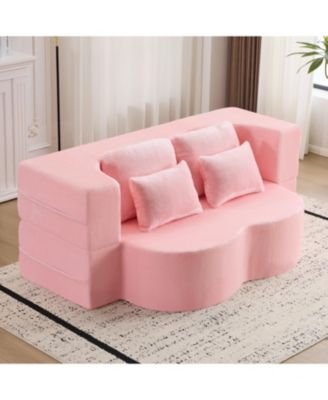 Queen Foldable Sofa Bed Futon Couch Sleeper