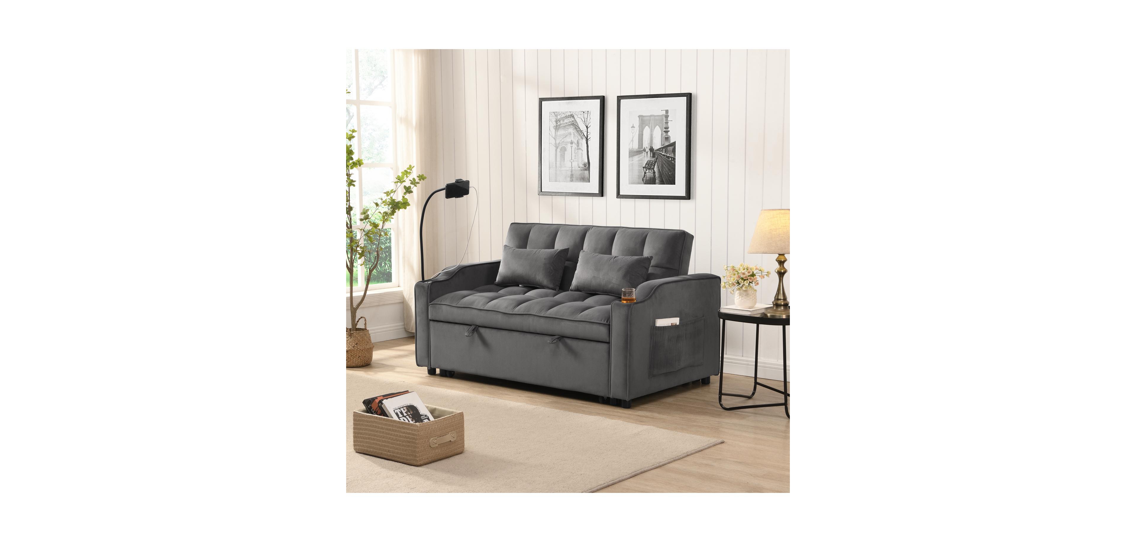 Streamdale Furniture Sofa Bed with Trundle