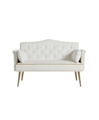 Velvet Loveseat Sofa