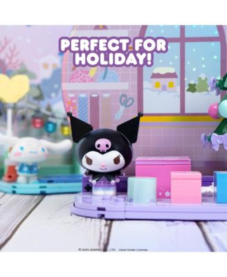 Sanrio Hello Kitty and Friends Holiday Collection Cute Building Block Set Fan Gift, Birthday, Stress Relief, Party Favor, Collectible Toy