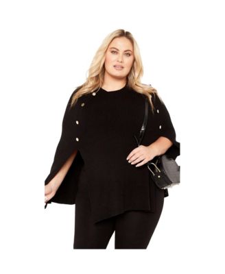 Women's Olivia Button Cape Jackets