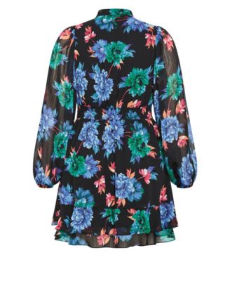 Plus Size Blakely Print Dress