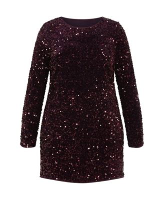 Women's Sequin Eclipse Dress