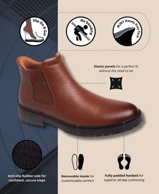 Men's Hudson Yards 2.0 Hands-Free Slip On Technology Chelsea Boots