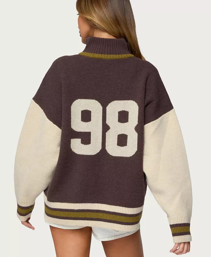 Women's 98 Varsity Zip Up Sweater - thumbnail 7