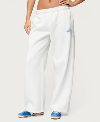 Women's Keychain Cutie Straight Leg Sweatpants