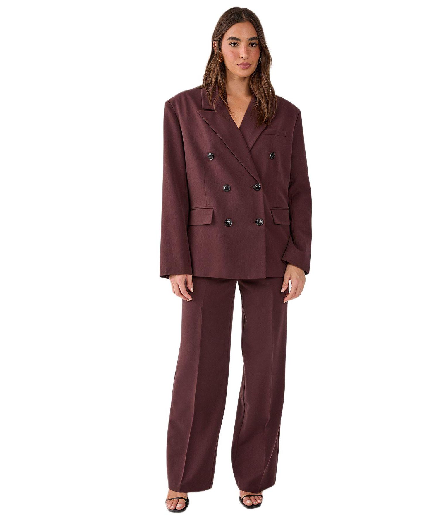 Women's Double Breasted Oversized Blazer