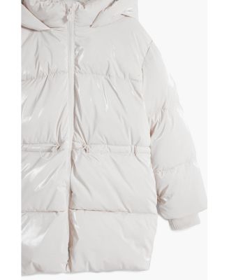 Girls Girls's Long shiny padded jacket