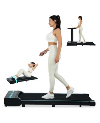 Under Desk Walking Pad Classic Treadmill with Wheels and Remote, 2.5 HP