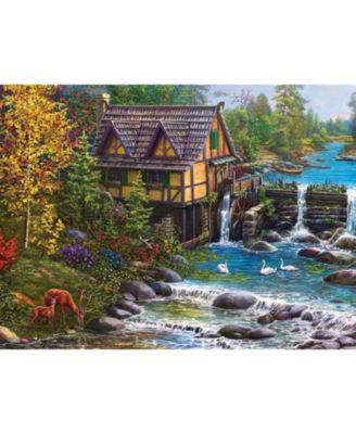 Mill by the Stream 1000 piece Jigsaw Puzzle for Adults