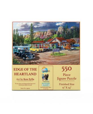 Edge of the Heartland 550 piece Jigsaw Puzzle for Adults