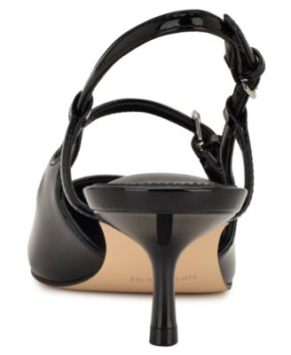 Women's Amayo Buckle Straps Slingback Dress Pumps