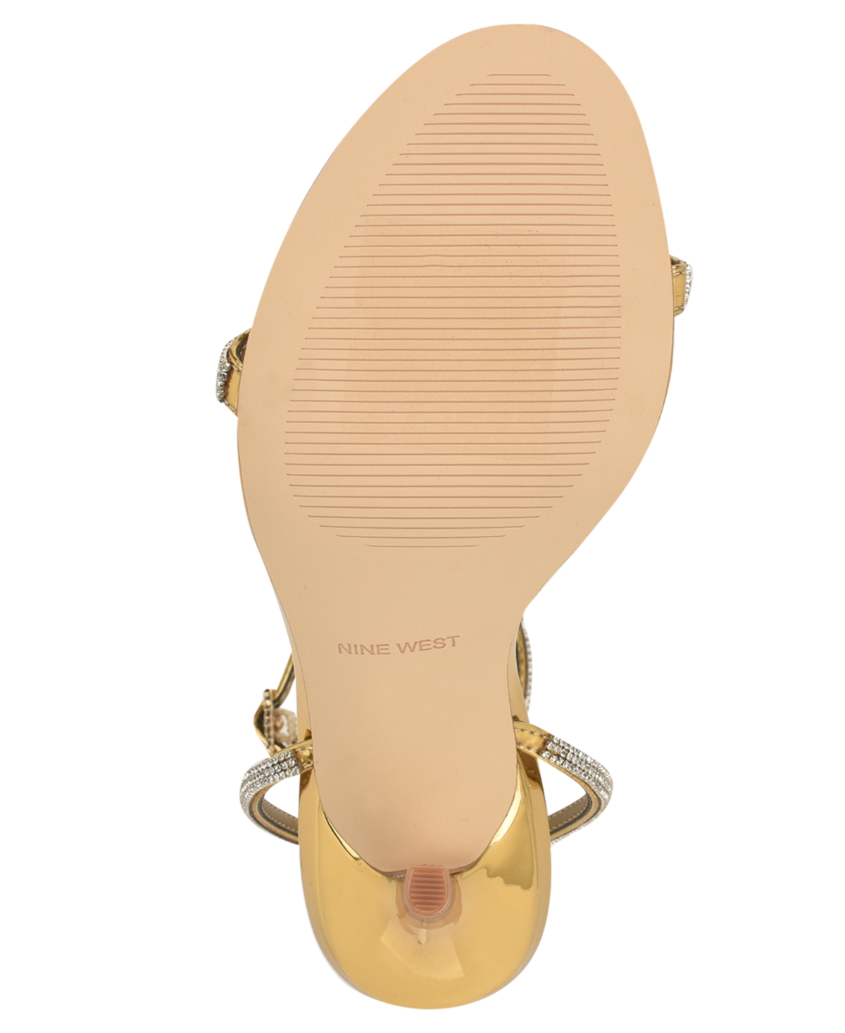 slim fit dress slacks Women's Serven Ankle Strap Sandals - Gold Patent main image 0