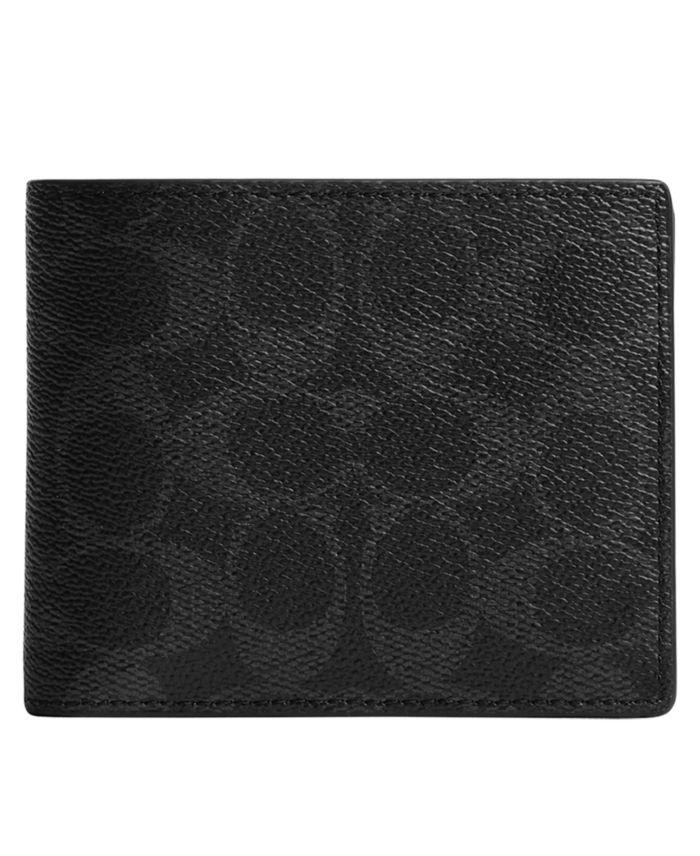 COACH Men's 3-In-1 Signature Wallet