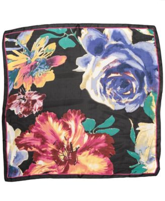 Exploded Blooms Square Scarf