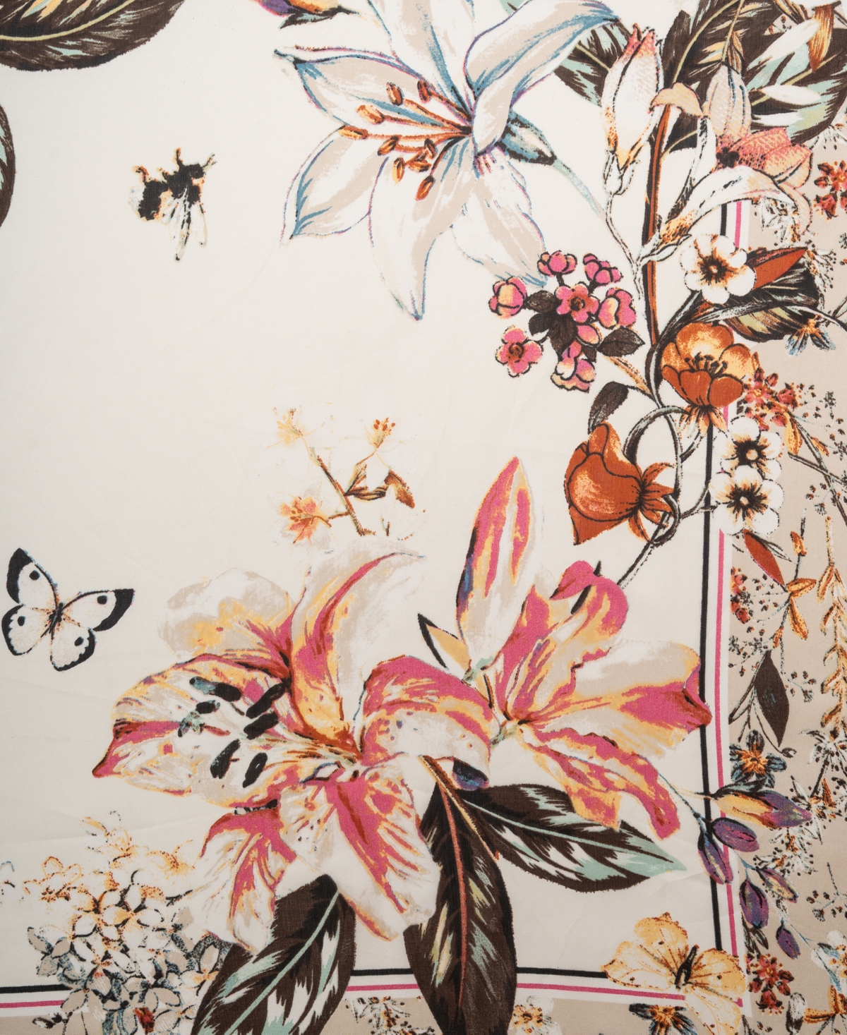 Vince Camuto Lily Floral Square Scarf