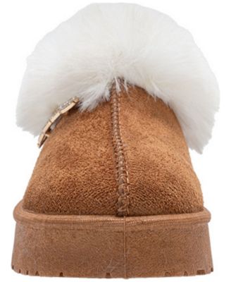 Toddler Girls' Rhinestone Detail Slip-On Clogs
