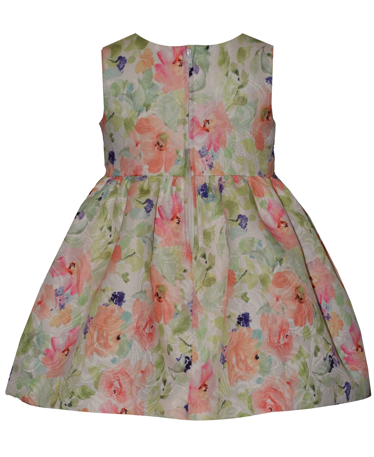 Bonnie Baby Girls' Round Neck Cardigan, Dress and Bloomers, 3-Piece Set