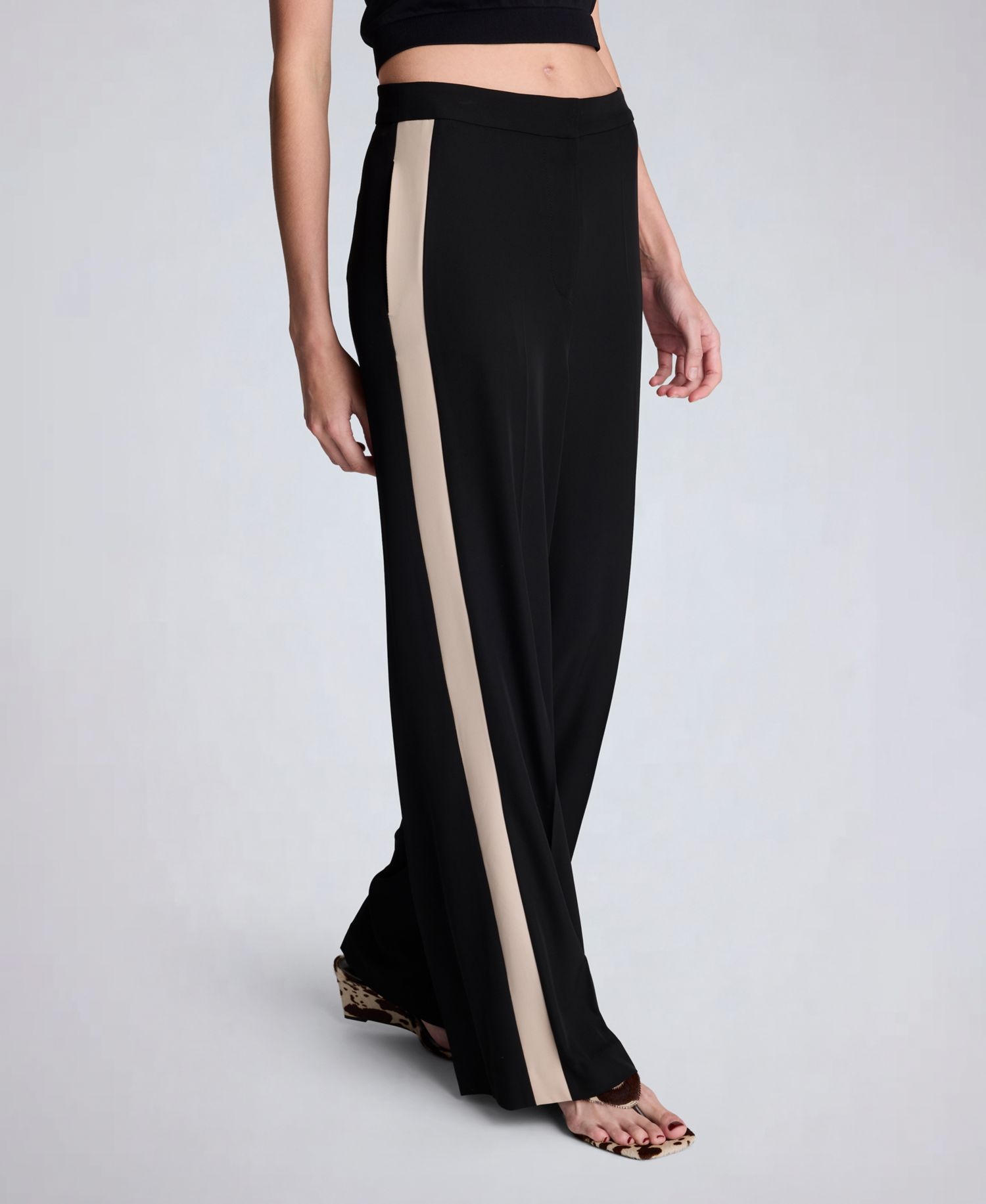 Women's High Rise Side Stripe Pants